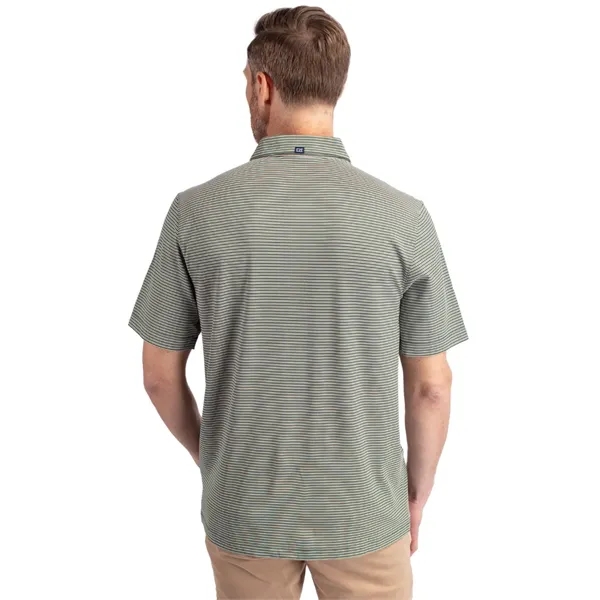 Men's polo with 4-way stretch, short sleeves, UPF50+ sun protection, and... from ASI 47965 Cutter & Buck