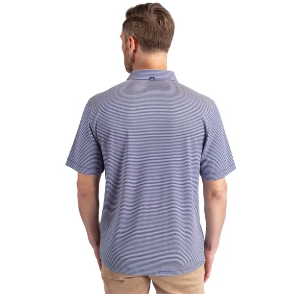 Men's polo with 4-way stretch, short sleeves, UPF50+ sun protection, and... from ASI 47965 Cutter & Buck