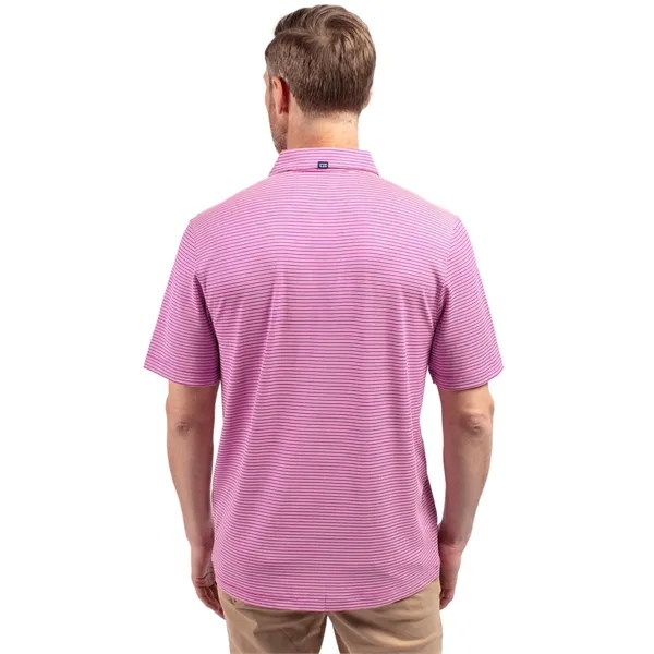 Men's polo with 4-way stretch, short sleeves, UPF50+ sun protection, and... from ASI 47965 Cutter & Buck