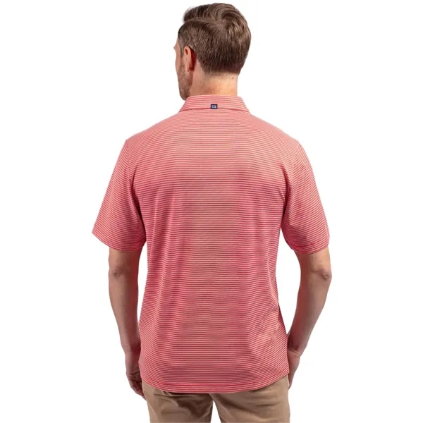 Men's polo with 4-way stretch, short sleeves, UPF50+ sun protection, and... from ASI 47965 Cutter & Buck