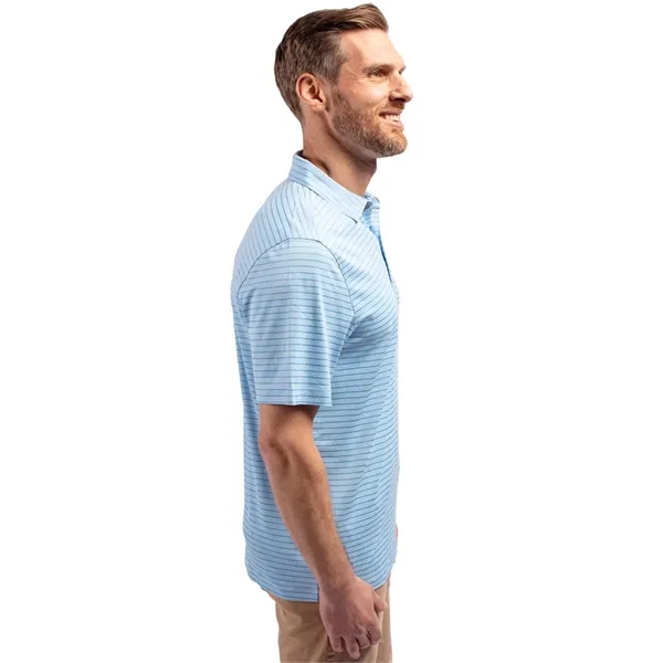 Men's polo with 4-way stretch, short sleeves, moisture-wicking performance, and UPF50+... from ASI 47965 Cutter & Buck