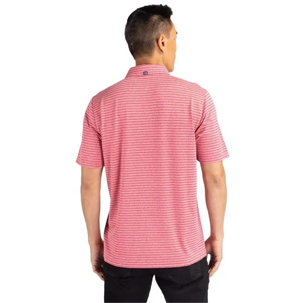 Men's polo with 4-way stretch, short sleeves, moisture-wicking performance, and UPF50+... from ASI 47965 Cutter & Buck