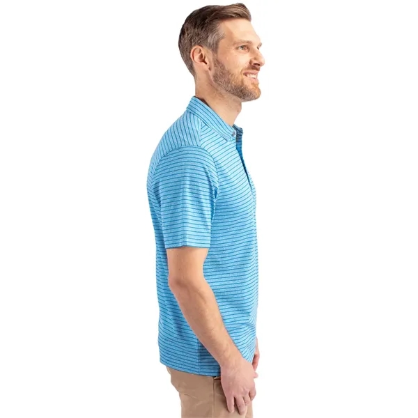 Men's polo with four-way stretch, short sleeves, moisture-wicking performance, and UPF50+... from ASI 47965 Cutter & Buck
