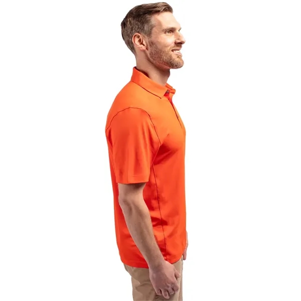Men's polo with short sleeves, 4-way stretch, moisture-wicking performance, and UPF50+... from ASI 47965 Cutter & Buck