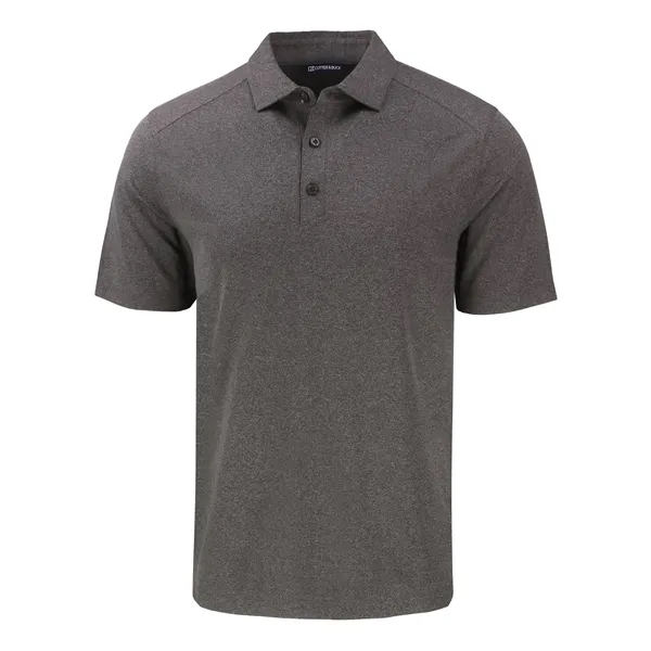 Men's polo with short sleeves, 4-way stretch, moisture-wicking performance, and UPF50+... from ASI 47965 Cutter & Buck