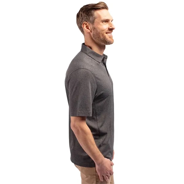 Men's polo with short sleeves, 4-way stretch, moisture-wicking performance, and UPF50+... from ASI 47965 Cutter & Buck