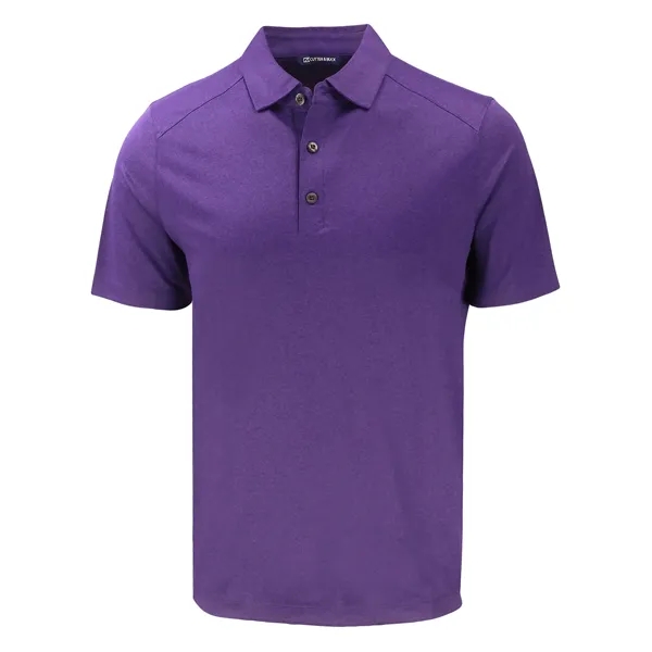 Men's polo with short sleeves, 4-way stretch, moisture-wicking performance, and UPF50+... from ASI 47965 Cutter & Buck