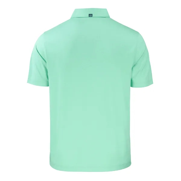 Men's polo with short sleeves, 4-way stretch, moisture-wicking performance, and UPF50+... from ASI 47965 Cutter & Buck