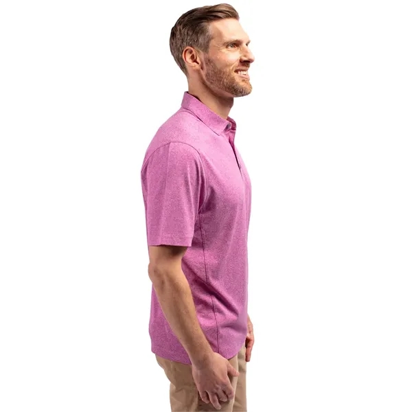 Men's polo with short sleeves, 4-way stretch, moisture-wicking performance, and UPF50+... from ASI 47965 Cutter & Buck