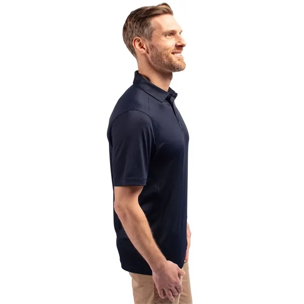 Men's polo with short sleeves, 4-way stretch, moisture-wicking performance, and UPF50+... from ASI 47965 Cutter & Buck