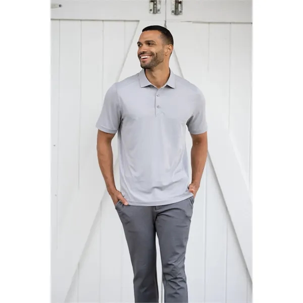 Men's polo with short sleeves, 4-way stretch, moisture-wicking performance, and UPF50+... from ASI 47965 Cutter & Buck