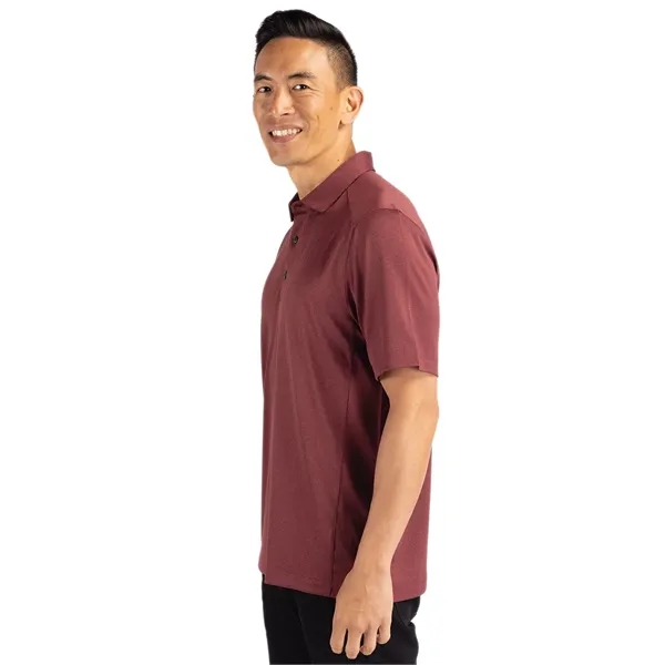 Men's polo with short sleeves, 4-way stretch, moisture-wicking performance, and UPF50+... from ASI 47965 Cutter & Buck