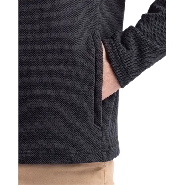 Men's sweatshirt with moisture-wicking performance and snap placket closure.... from ASI 47965 Cutter & Buck