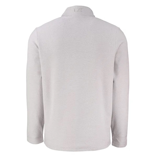 Men's sweatshirt with moisture-wicking performance and snap placket closure.... from ASI 47965 Cutter & Buck