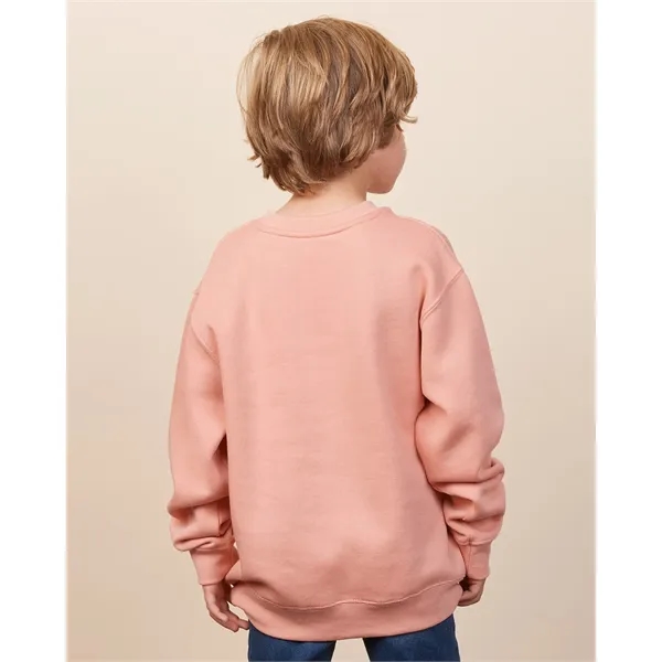 Cozy 9 oz youth fleece crew with a smooth print-ready face,... from ASI 72657 Active Life Promo / Active Life
