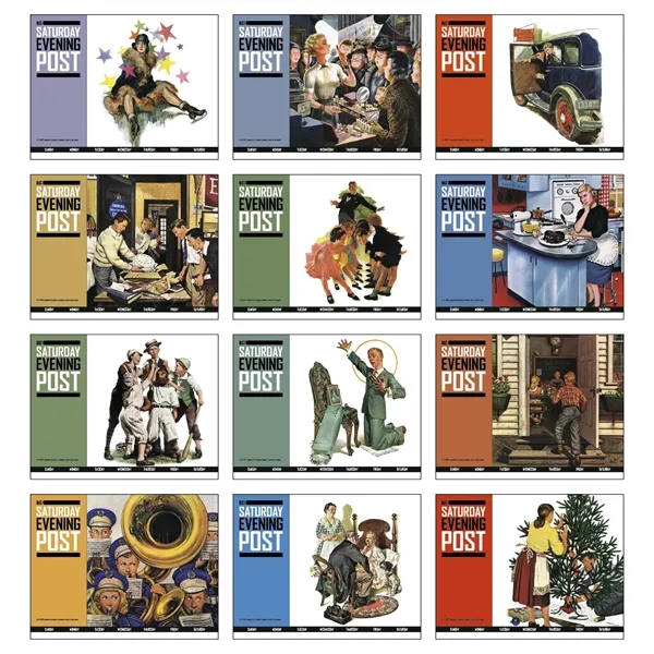 The Saturday Evening Post... from ASI 40480 Koozie Group / Norwood Triumph Calendar