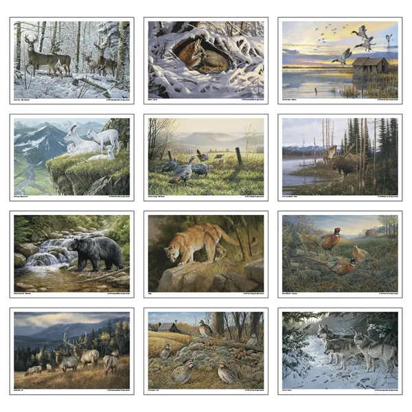 Wildlife Art... from ASI 40480 Koozie Group / Norwood Triumph Calendar