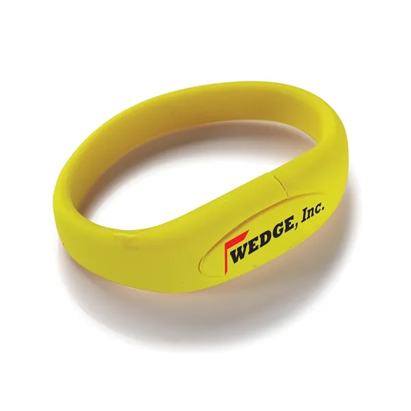 8 GB Wrist Band USB 2.0 Flash Drive... from ASI 40480 Koozie Group