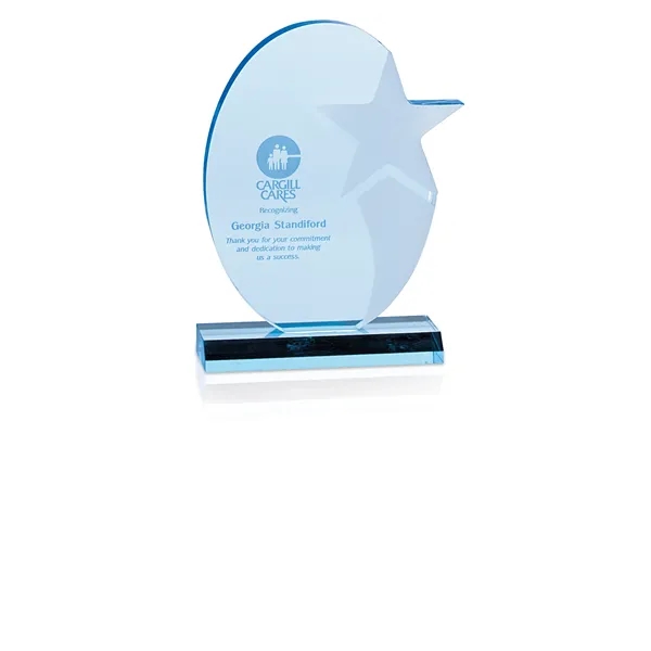 Acrylic award with star design and color choices.... from ASI 40480 Koozie Group / Norwood