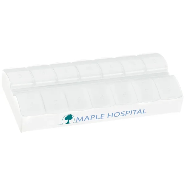 AM/PM Jumbo Easy Scoop Pill Box... from ASI 40480 Koozie Group / Norwood