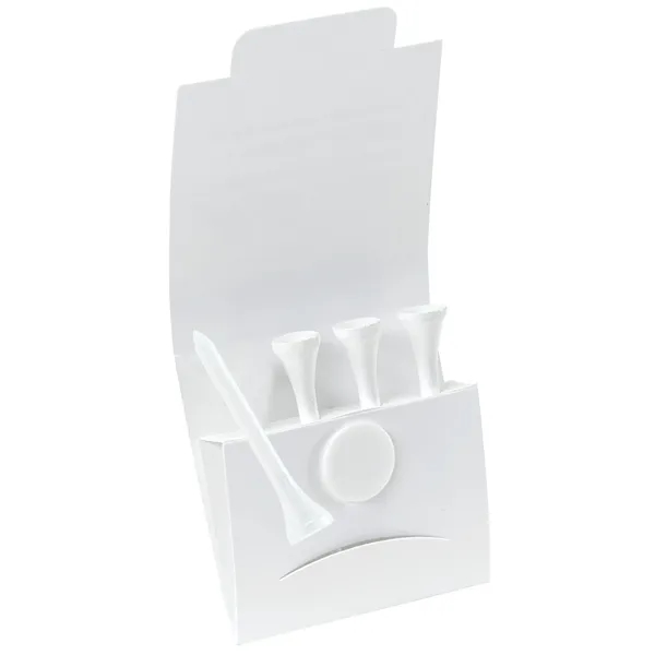 4-1 Golf Tee Packet - Value Pak - 2-1/8 tees... from ASI 40480 Koozie Group / Norwood