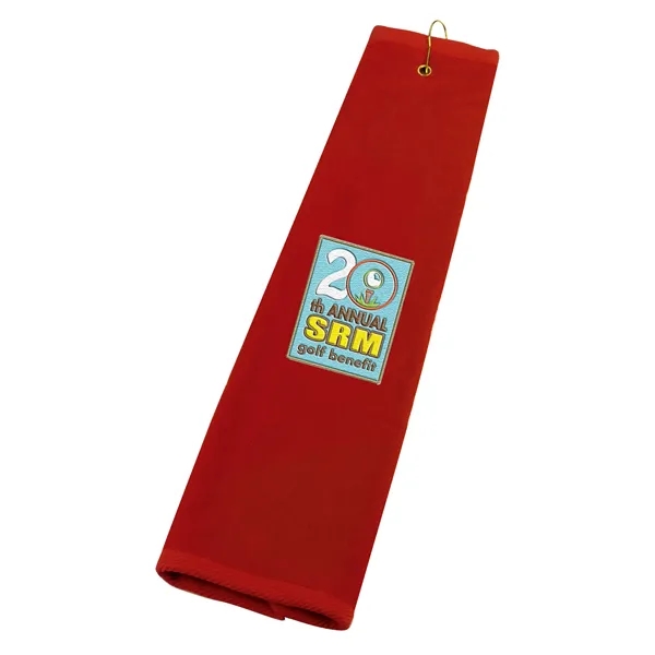 Golf Tri-Fold Towel... from ASI 40480 Koozie Group / Norwood