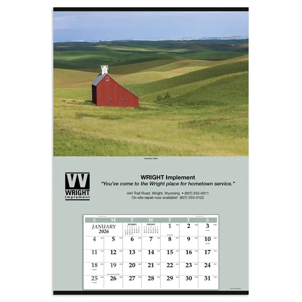 Jumbo Hanger (12-Month)... from ASI 40480 Koozie Group / Norwood Triumph Calendar