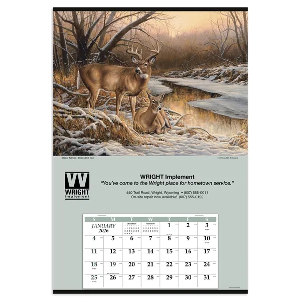 Jumbo Hanger (12-Month)... from ASI 40480 Koozie Group / Norwood Triumph Calendar