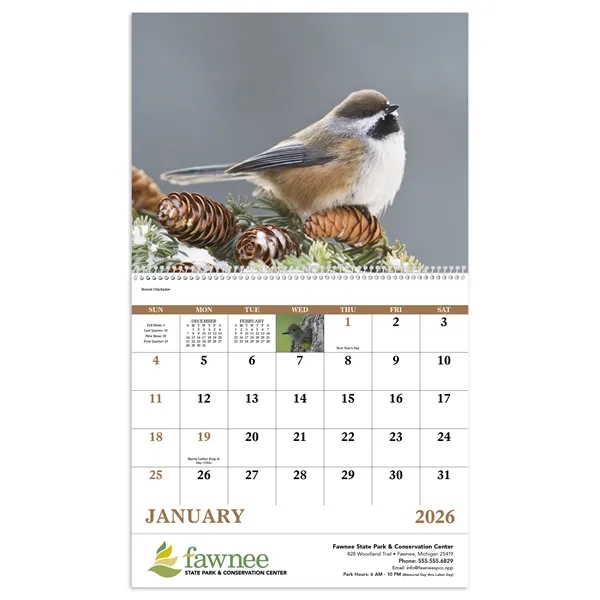 Birds of North America - Spiral... from ASI 40480 Koozie Group / Norwood Triumph Calendar