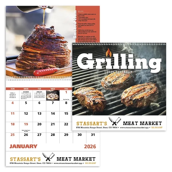 Grilling - Spiral... from ASI 40480 Koozie Group / Norwood Triumph Calendar