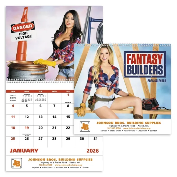 Fantasy Builders - Spiral... from ASI 40480 Koozie Group / Norwood Triumph Calendar