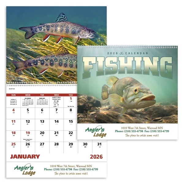 Fishing - Spiral... from ASI 40480 Koozie Group / Norwood Triumph Calendar