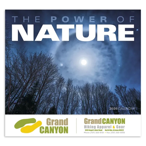 The Power of Nature - Stapled... from ASI 40480 Koozie Group / Norwood Triumph Calendar