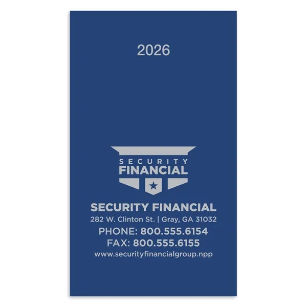 Monthly Pocket Planner... from ASI 40480 Koozie Group / Norwood Triumph Calendar