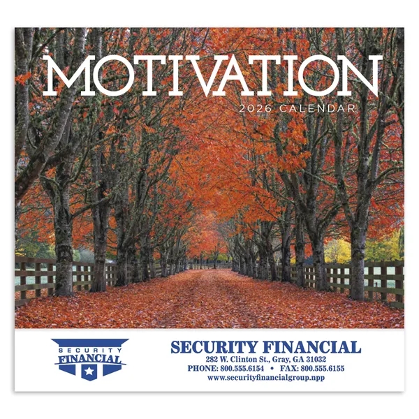 Motivation Appointment Calendar (Motivational Quotes) - S...... from ASI 40480 Koozie Group / HotLine®