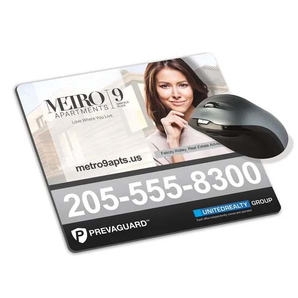 PrevaGuard® Mouse Pad (7-1/2" x 8-1/2")... from ASI 40480 Koozie Group