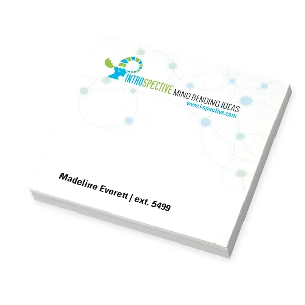 Souvenir® Sticky Note™ 3" x 3" Pad, 100 sheet... from ASI 40480 Koozie Group