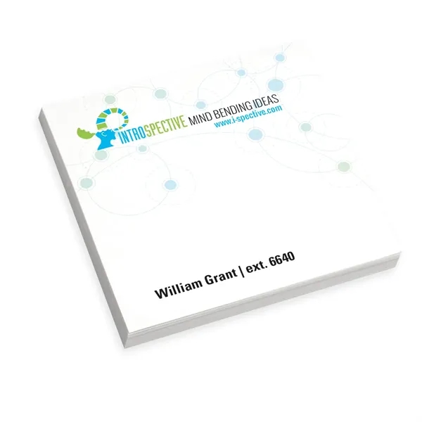 Souvenir® Sticky Note™ 3" x 3" Pad, 100 sheet... from ASI 40480 Koozie Group