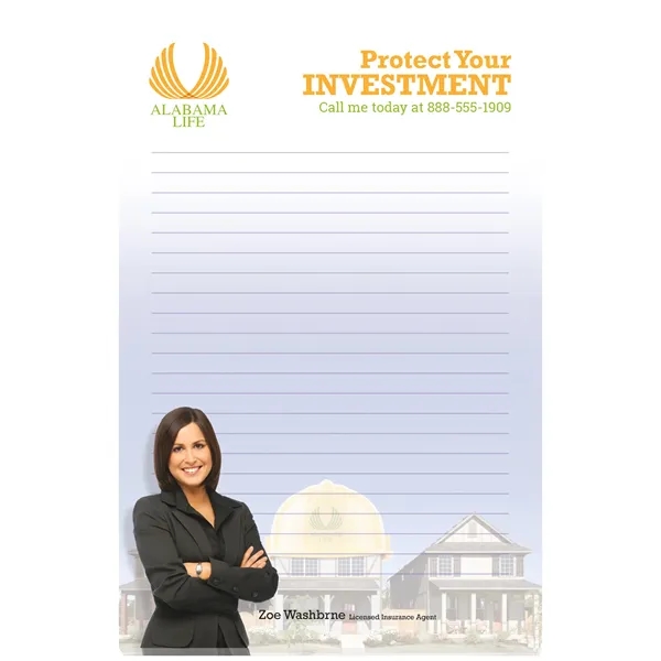 Souvenir® Sticky Note™ 4" x 6" Pad, 100 sheet... from ASI 40480 Koozie Group