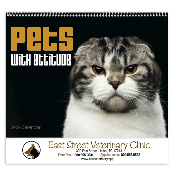 Pets with Attitude - Spiral... from ASI 40480 Koozie Group