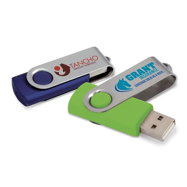 2 GB Folding USB 2.0 Flash Drive... from ASI 40480 Koozie Group