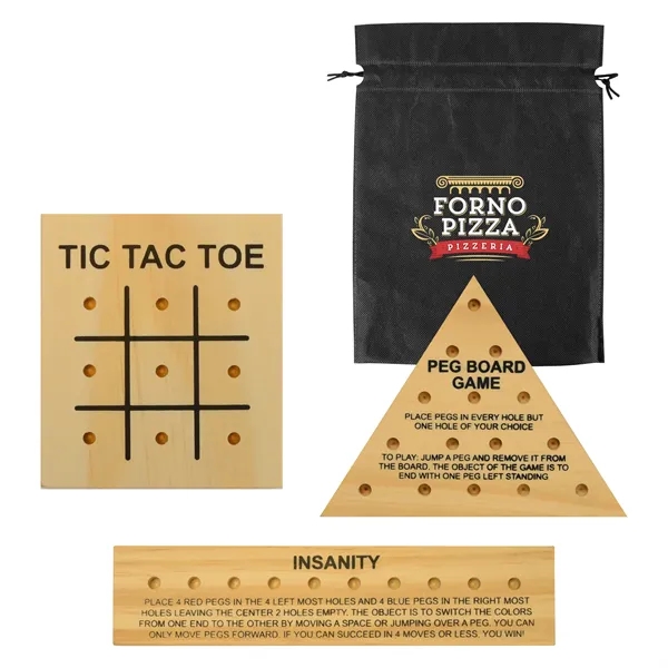 Fun On The Go Games - Wood Teasers... from ASI 40480 Koozie Group