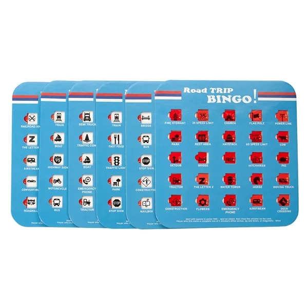 Fun On The Go Games - Travel Bingo... from ASI 40480 Koozie Group