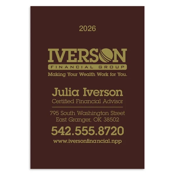 Leatherette Planner... from ASI 40480 Koozie Group