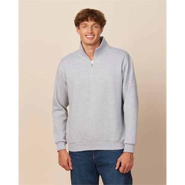 Cozy 9 oz unisex half-zip fleece with a smooth print-ready face,... from ASI 72657 Active Life Promo / Active Life