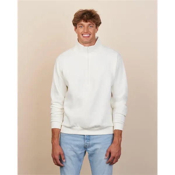 Cozy 9 oz unisex half-zip fleece with a smooth print-ready face,... from ASI 72657 Active Life Promo / Active Life