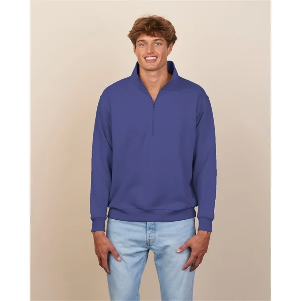 Cozy 9 oz unisex half-zip fleece with a smooth print-ready face,... from ASI 72657 Active Life Promo / Active Life