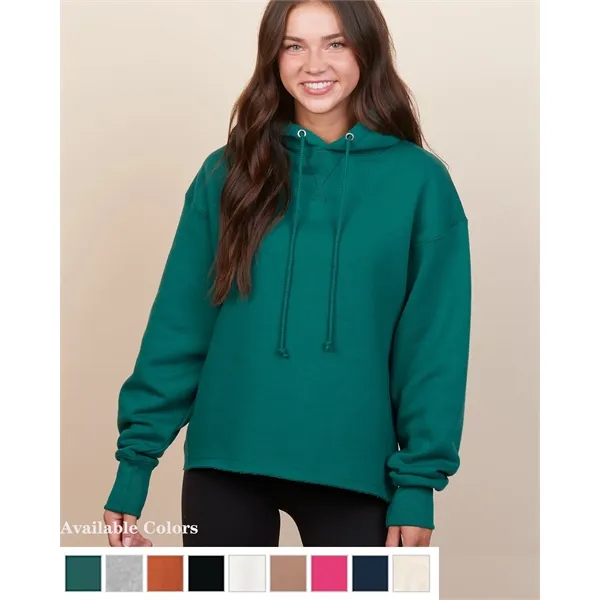 Heavyweight ladies boxy fleece hood with a smooth cotton face, perfect... from ASI 72657 Active Life Promo / Active Life