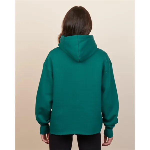 Heavyweight ladies boxy fleece hood with a smooth cotton face, perfect... from ASI 72657 Active Life Promo / Active Life