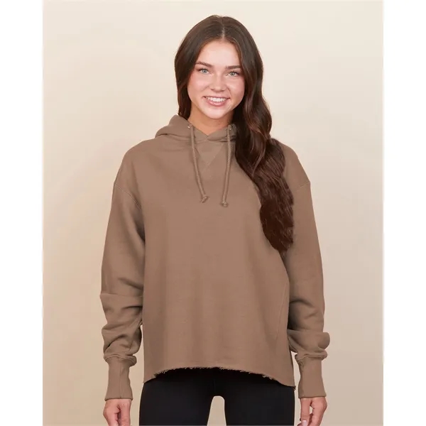 Heavyweight ladies boxy fleece hood with a smooth cotton face, perfect... from ASI 72657 Active Life Promo / Active Life